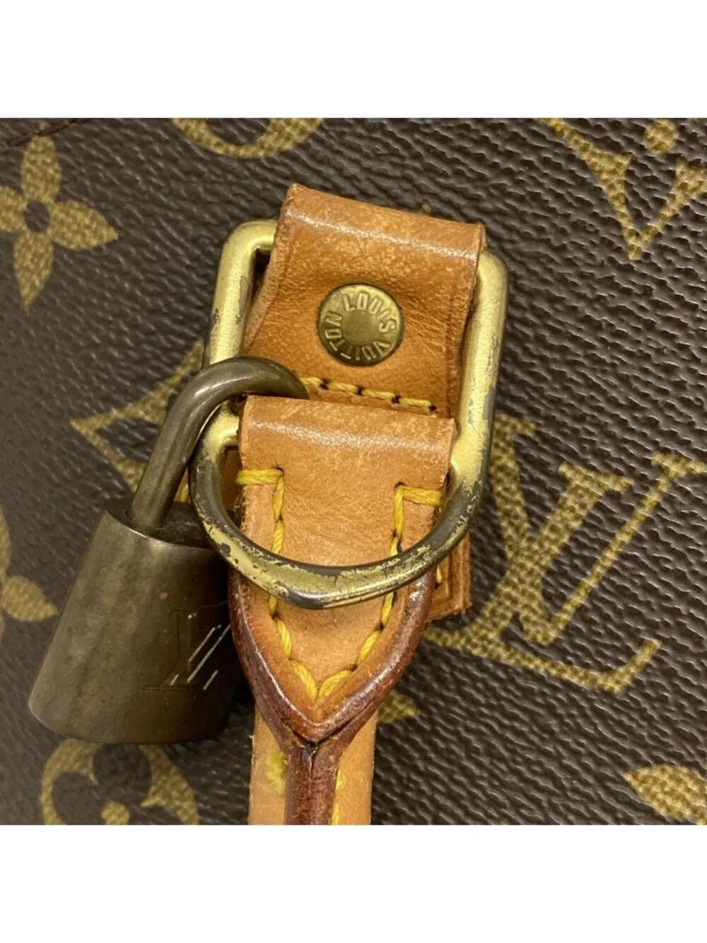 Louis Vuitton Handbag Monogram Ellipse MM Brown